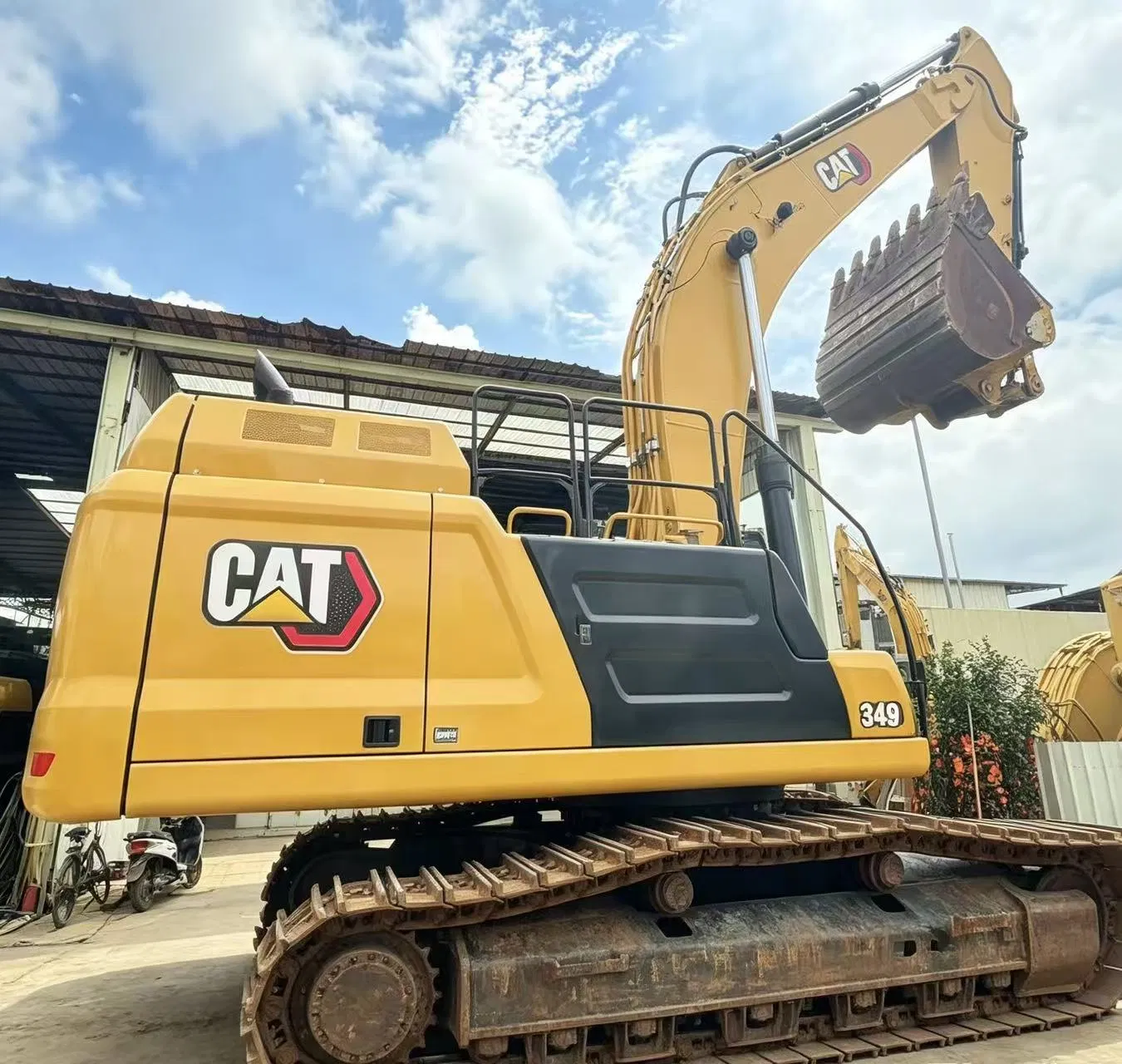 Cat Used Smooth Operation Customizable Crawler Excavator for Deep Excavation