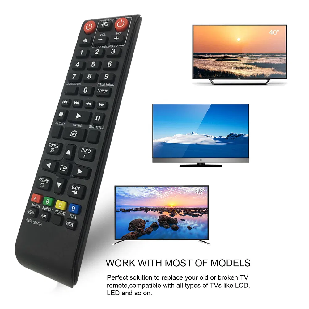 Rindo 44-Key Universal Remote Control for ODM OEM Solutions