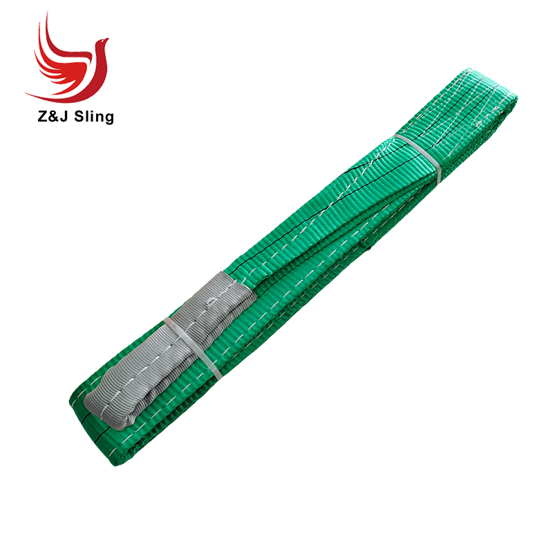 Wll 1ton to 10tons Double Ply Eye to Eye Flat Lifting Webbing Sling Safety Factor 7: 1