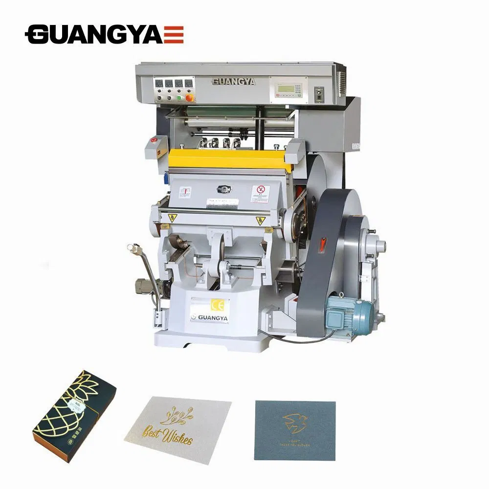 Hand Operated Hot Foil Stamping Machine Manual Die Cutting and Creasing Machine