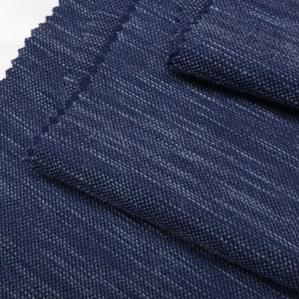 Luxury Rabbit Hair Blend Slub Knit Fabric - Zx-Q2661