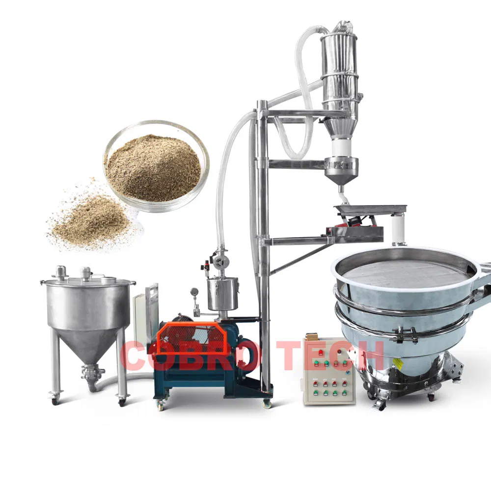 Automatic Long Distance Bulk Material Pneumatic Vacuum Transfer Loading Conveyor