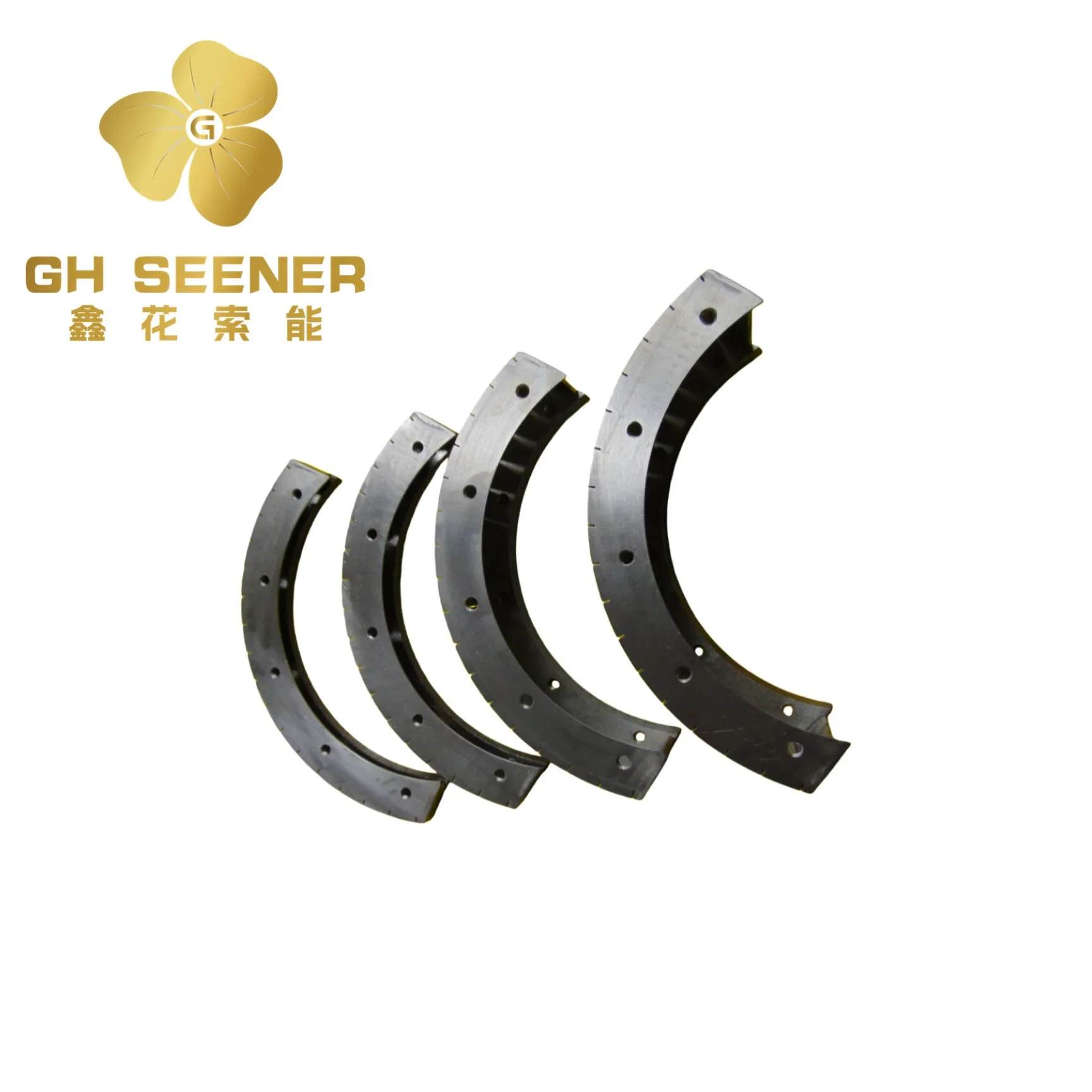 Arc Shaped Mmo Titanium Anode Curved Segment Tile Type Titanium Electrode for Electrolyser