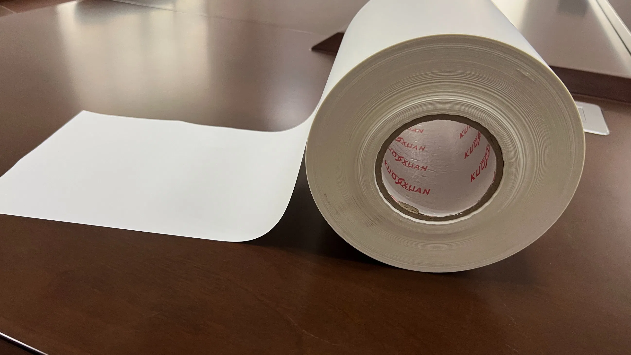 Self Adhesive Paper PP Synthetic Paper Label Transparent Liner Stock Raw Material Sticker