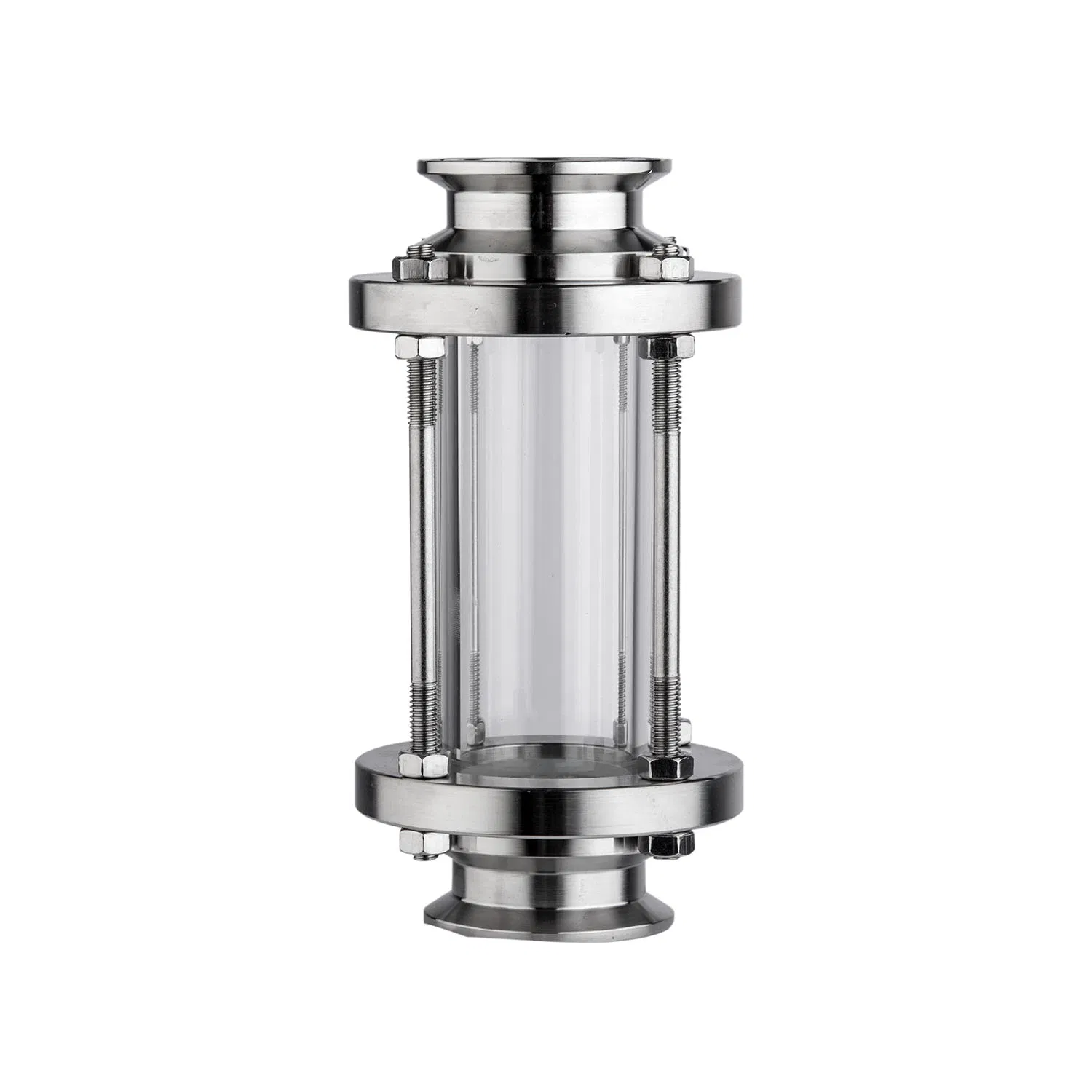 Stainless Steel Sanitary Jackedted Tri Clamp Sight Glass with 304/306