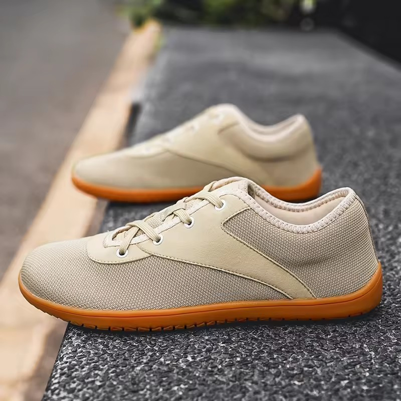 Low MOQ Factory Dtc Stock Wide Toe Box Casual Barefoot Shoes