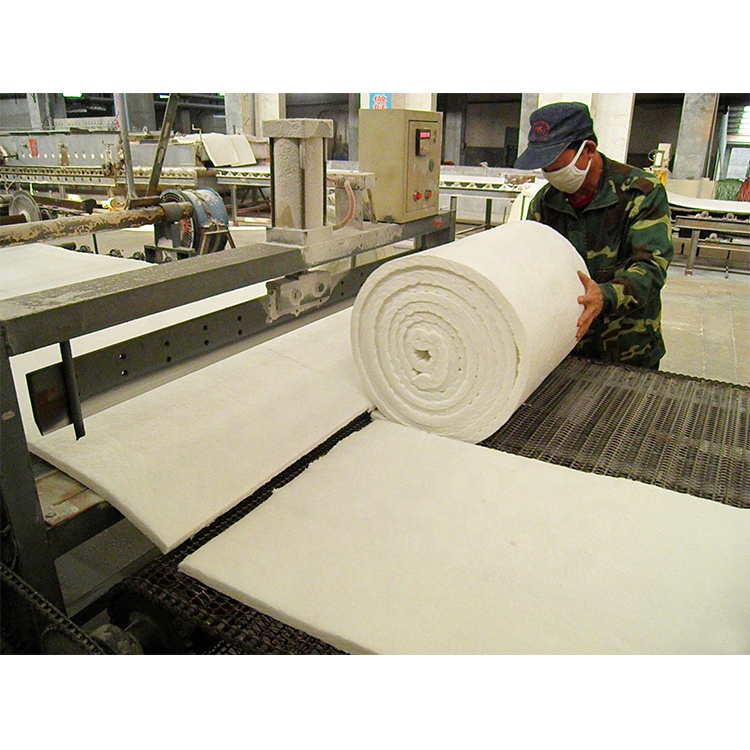 96/128/160 Kg/M³ Ceramic Fiber Blanket Wool Blanket for Refractory & Insulation 1260 Blanket Ceramic Fiber Blanket