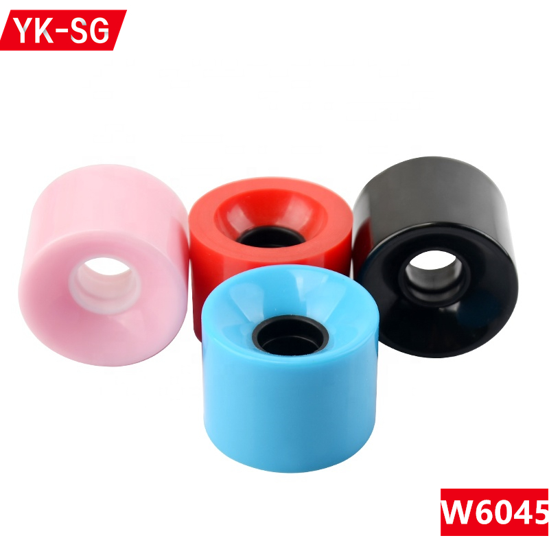 6045mm Wholesale 60mm PU Custom OEM Polyurethane Cruiser Skate Board Skateboard Wheels