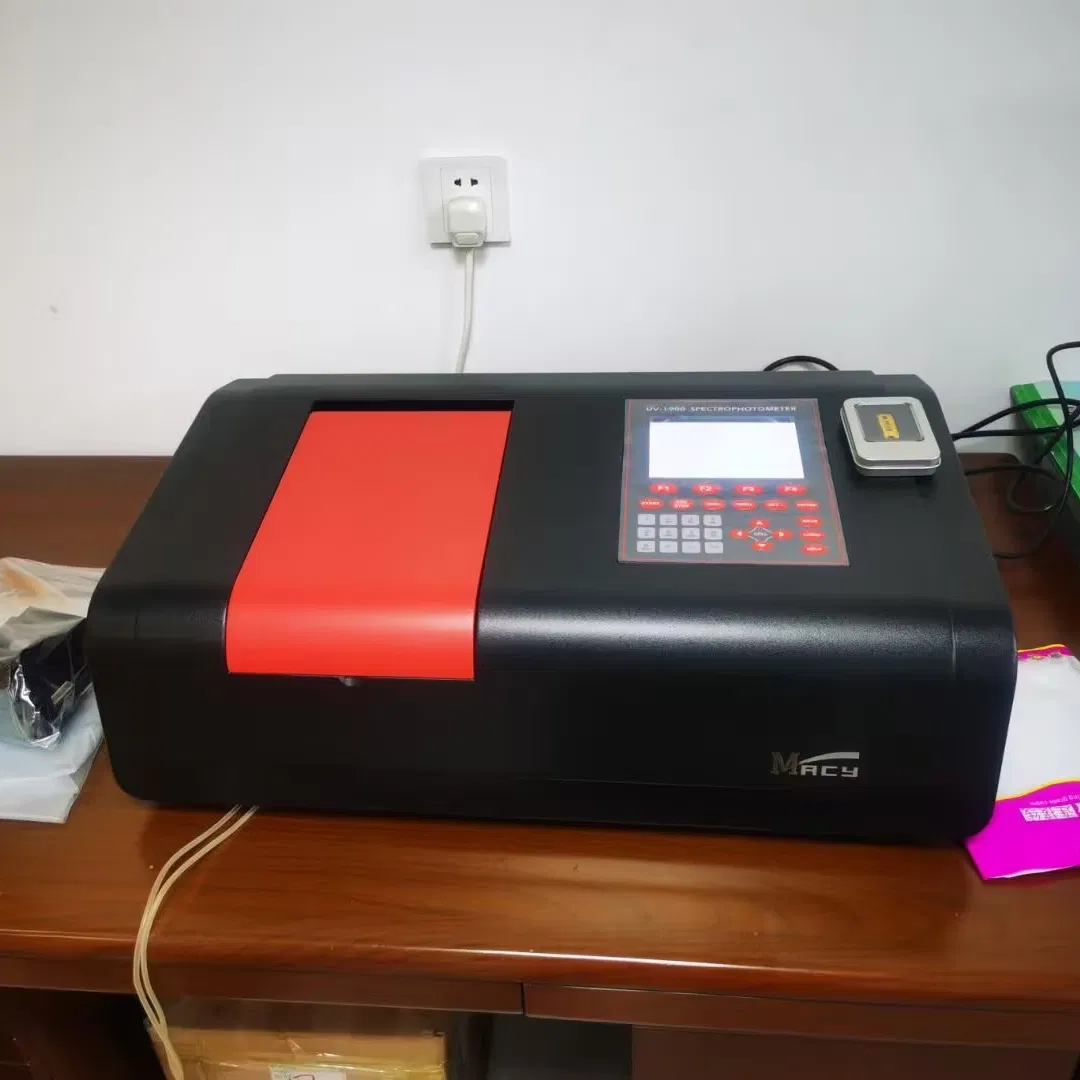 190-1100nm Full Accessories Single Beam UV Vis Spectrophotometer for Laboratory