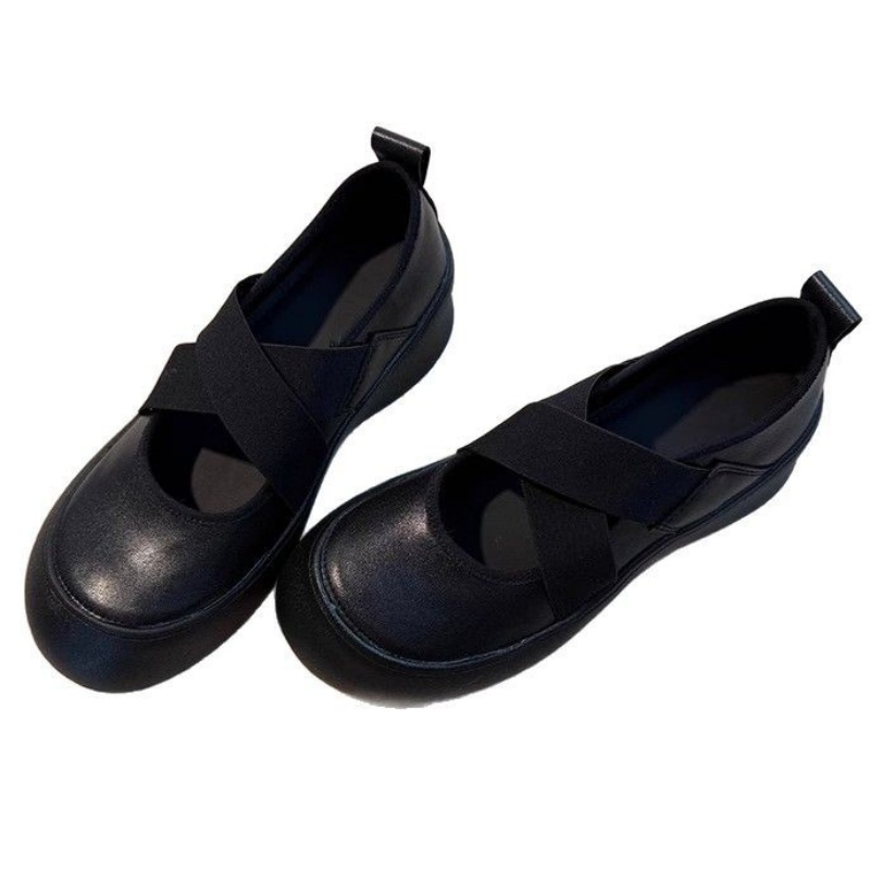 Factory Stock Fashion Women Casual Low Heel Flat Mary Jane Shoes