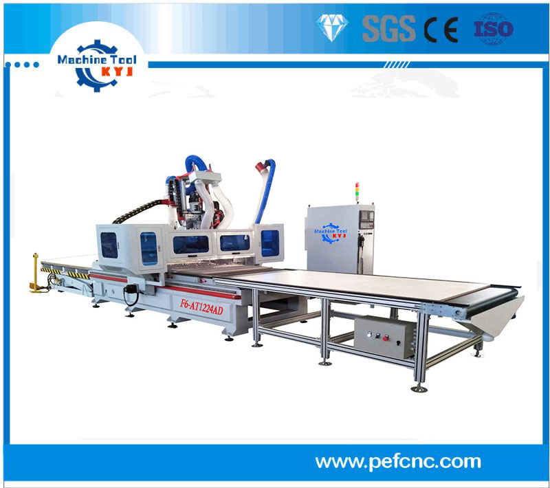 CNC Cutting Milling Router Machine with Atc Loading and Unloading System
