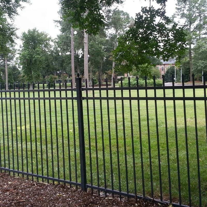Modern Design Zinc Steel Guardrail for Villa Courtyard Boundary Protection