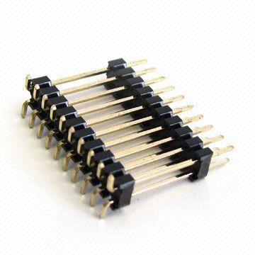 Pitch 2.54mm Right Angle Straight Factory Price Fast Delivery Custom Pin Header Connector