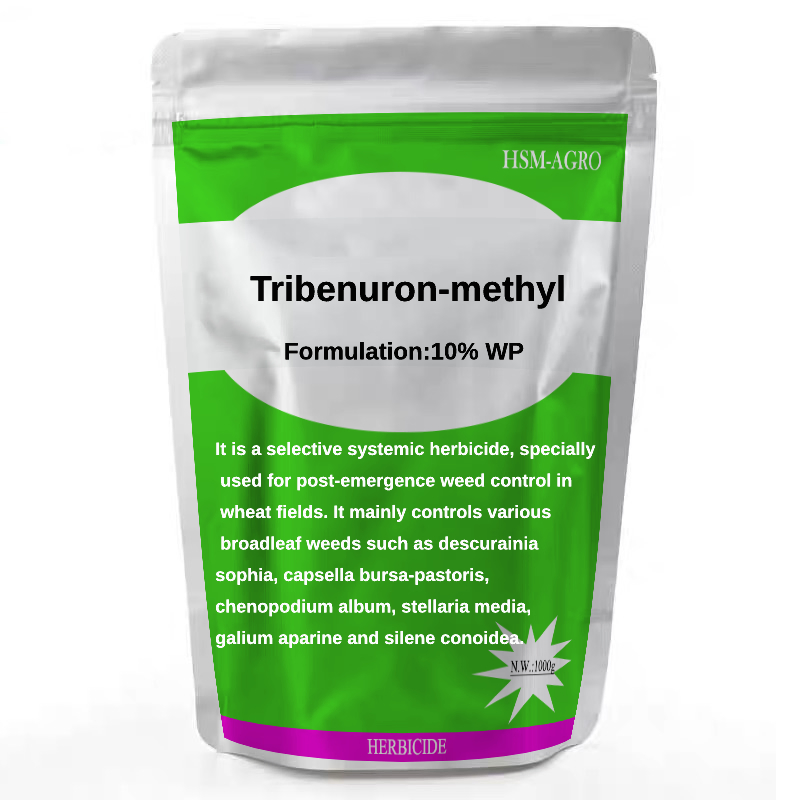 Weed Killer Tribenuron-Methyl 10% Wp CAS 101200-48-0 Used in Bedstraw Flixweed Chickweed