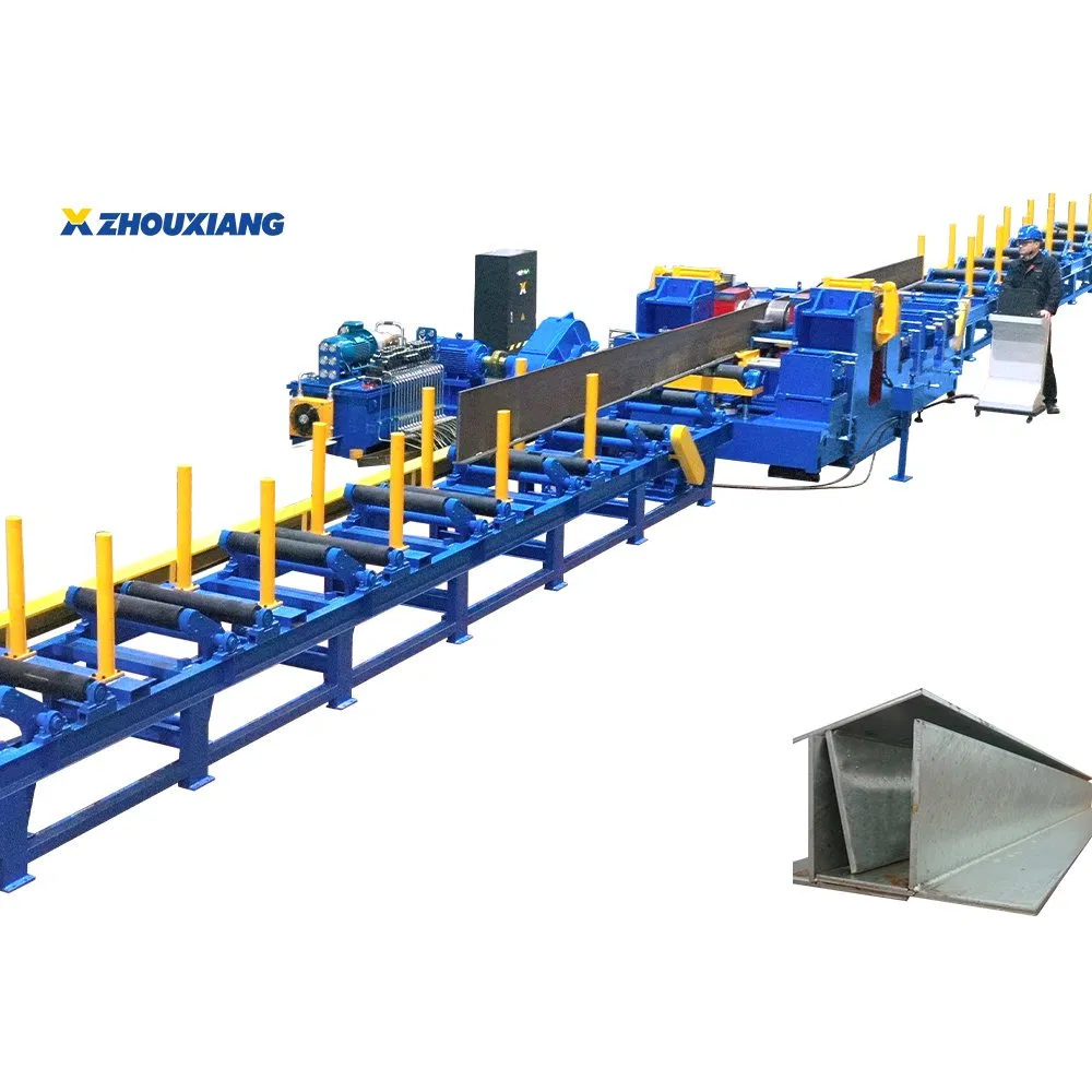 T Beam Profile Processing Line T Beam Sheet Metal Straightening Machine