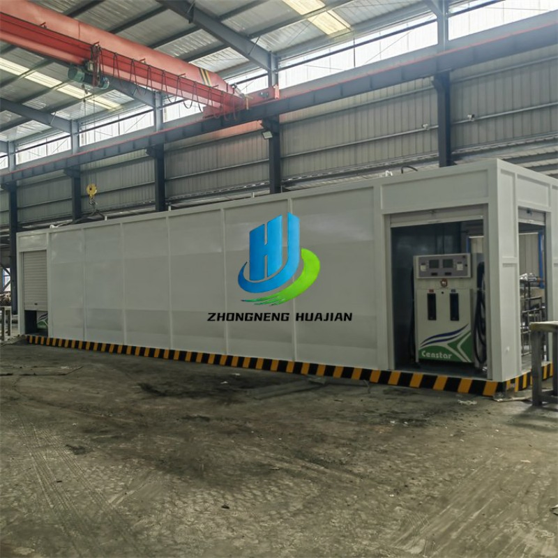 Container Factory Price Portable Mobile Petrol Fuel Filling Station Container Fuel Tank