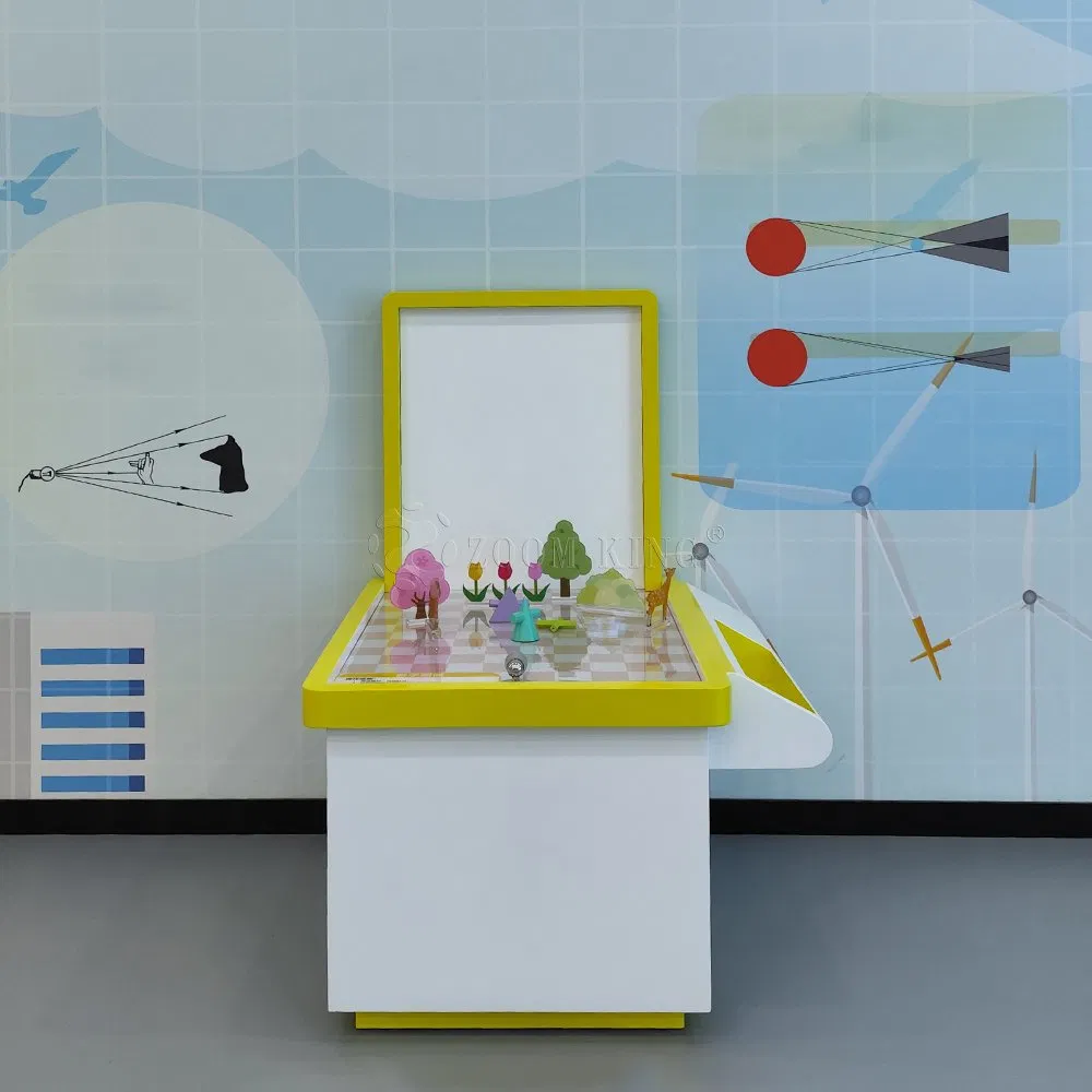 Shadow Play Interactive Exhibit: Interactive Products of Science Center Optical Illusion Exhibit Customized Exhibits
