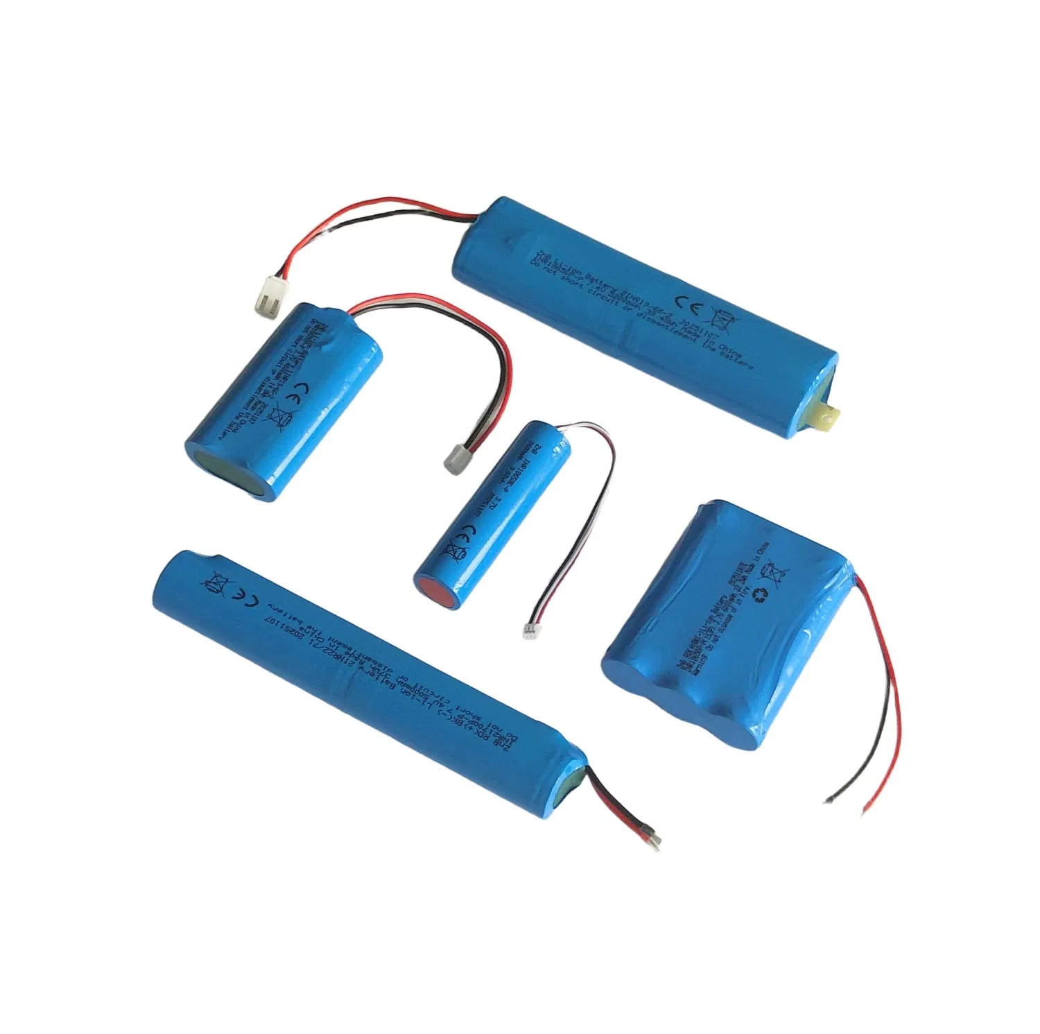 Customize Li-ion Lithium Battery Pack for Toys, Lamps Electronic Products 18650 3.7V 4000mAh with PCB