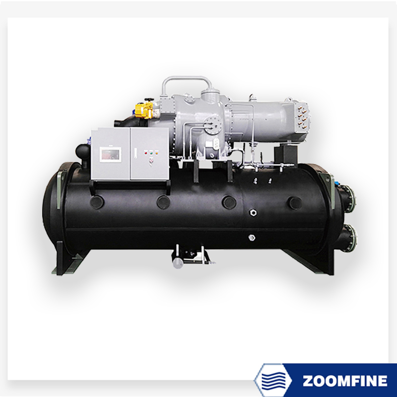 Water Source Heat Pump Modular Screw Type Industrial Central Air Conditioning Chiller