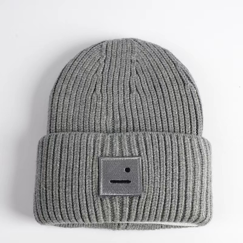 High Quality Embroidery 100% Acrylic 100% Wool Cuffed Blank Wool Men Skully Beanie Winter Unisex Knitted Hats Warm Custom Beanie with Logo
