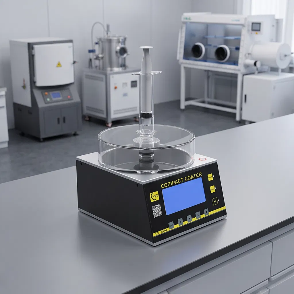 Laboratory 4 Inch Programmable Spin Coater for Photoresist Process