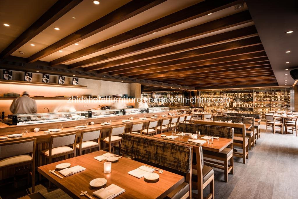 Fast Food Dubai Style Eco Friendly Luxury Restaurant Furniture for Hotel