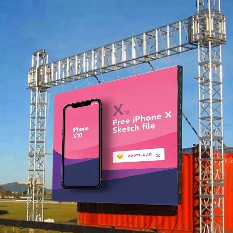 High-Quality Aluminum Cabinet Outdoor P6.6 LED Screens Display for Advertising