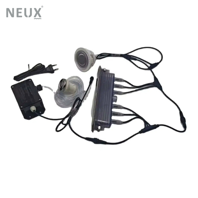 New Design Hot Tub SPA LED Light System with Push Button Control Box & Clear PVC Hose