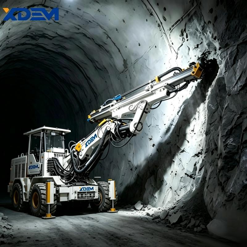 Cytj76 Hydraulic Underground Drilling Jumbo Tunnel Rock Drilling Rig for Mining Excavation