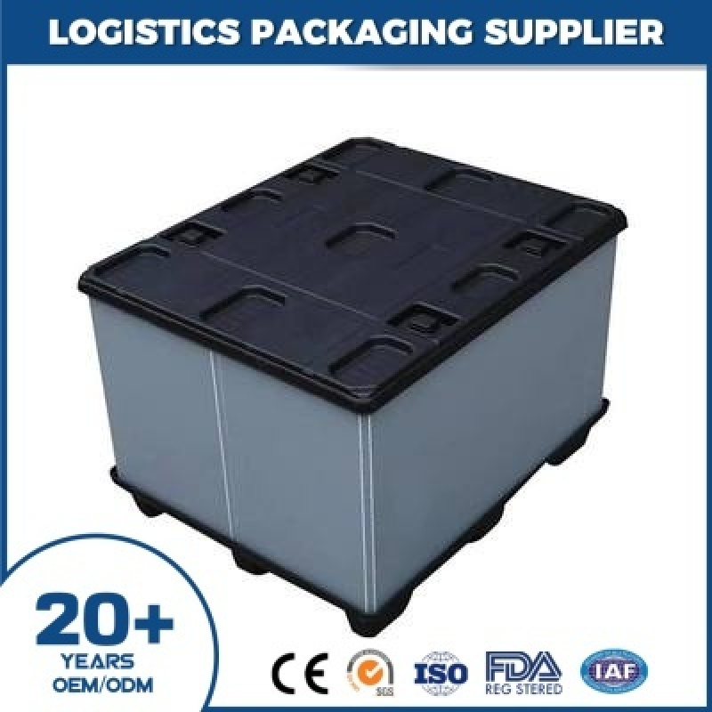 Innovative China Collapsible Foldable Plastic Pallet Box for Easy Handling