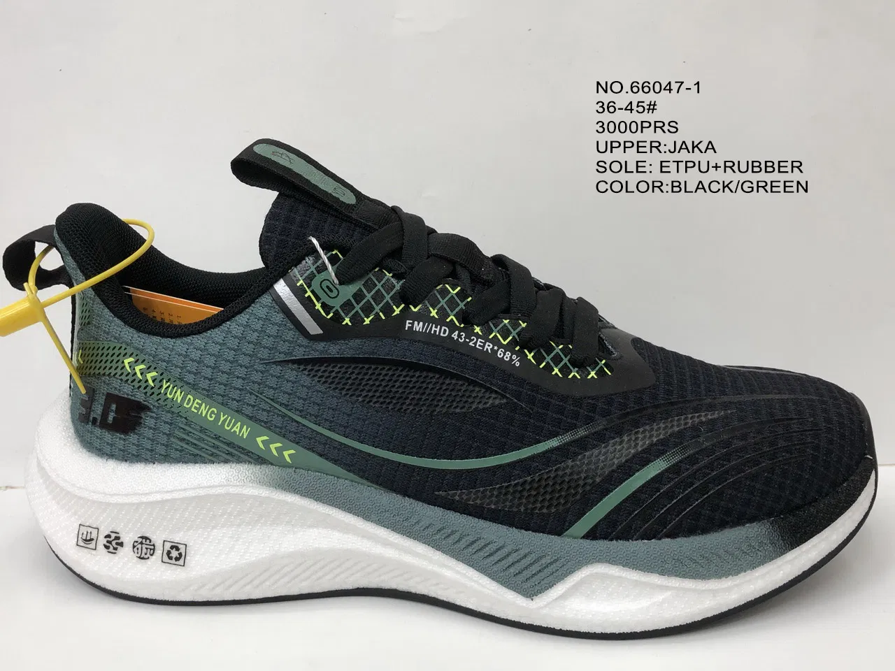 New Fashion Style Comfortable Breathable Sport Running Stock Shoes for Men and Lady