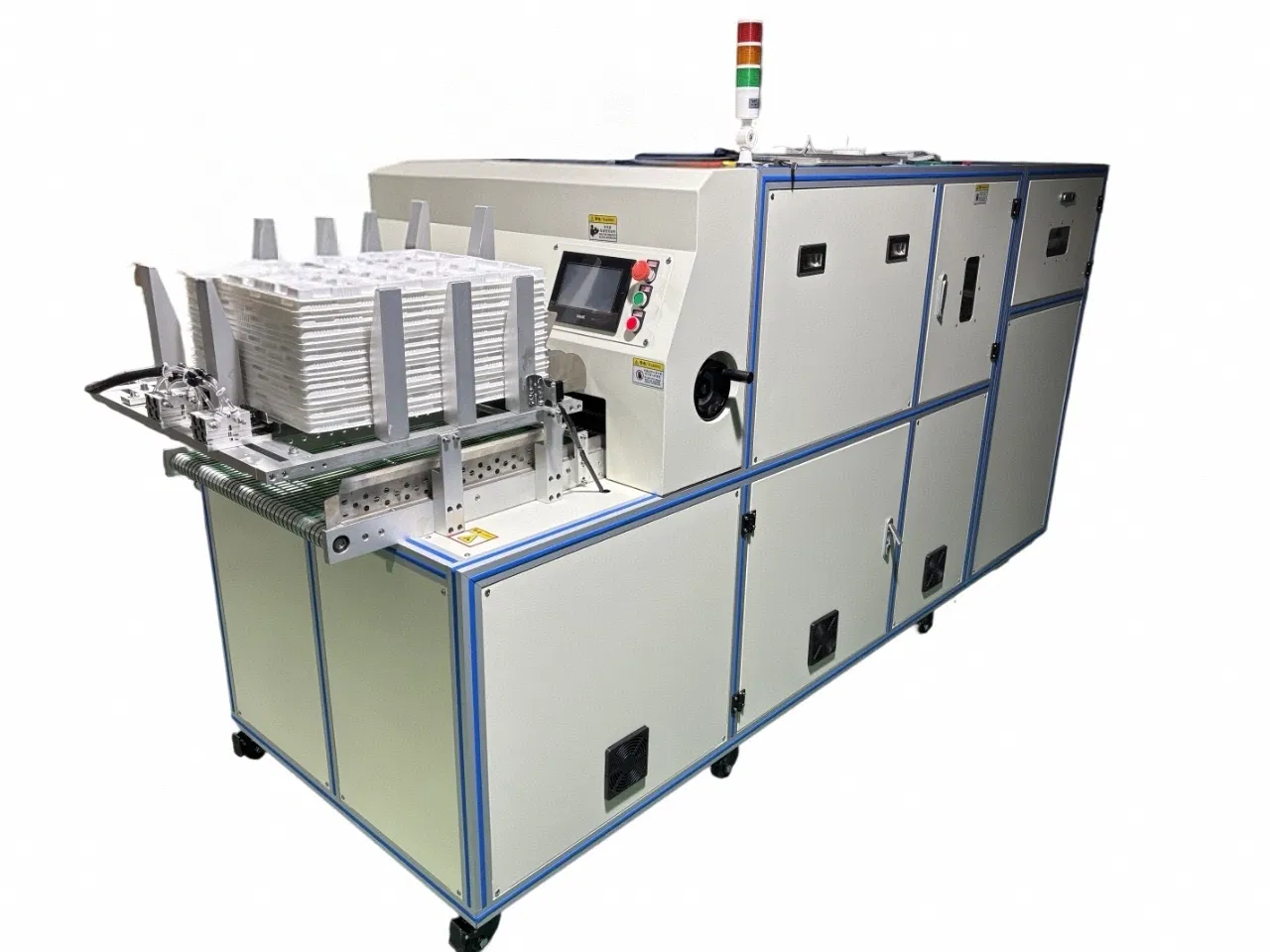 Fully Automatic Dust Removal Machine for Plastic Trays