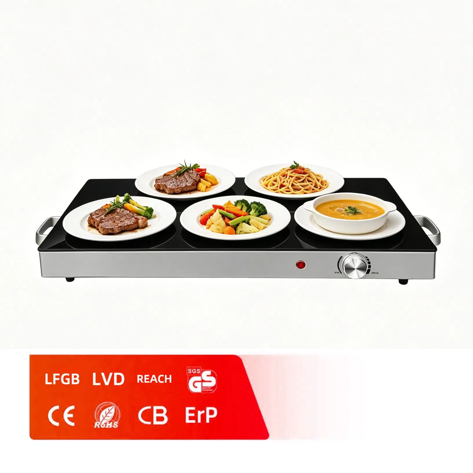 Electric Warming Tray Warming Mat for Buffet Displays Manual Full Surface
