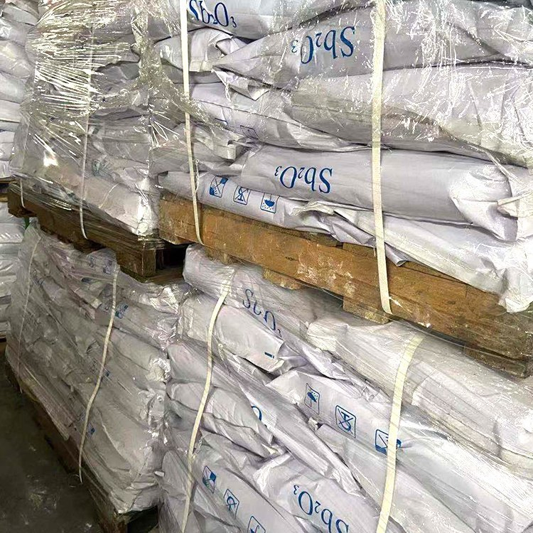 Antimony Trioxide Sb2o3 Powder Flame Retardant CAS 1309-64-4