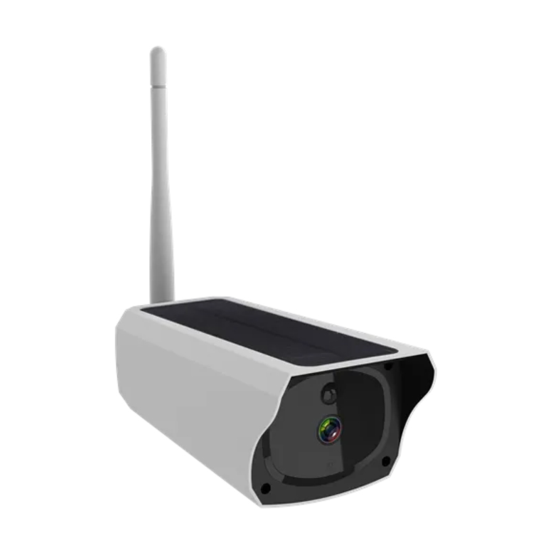 Outdoor Solar Security Camera 1080P Wireless WiFi Camera Solar Panel Rechargeable Battery Bullet PIR Motion Alarm Two Way Audio