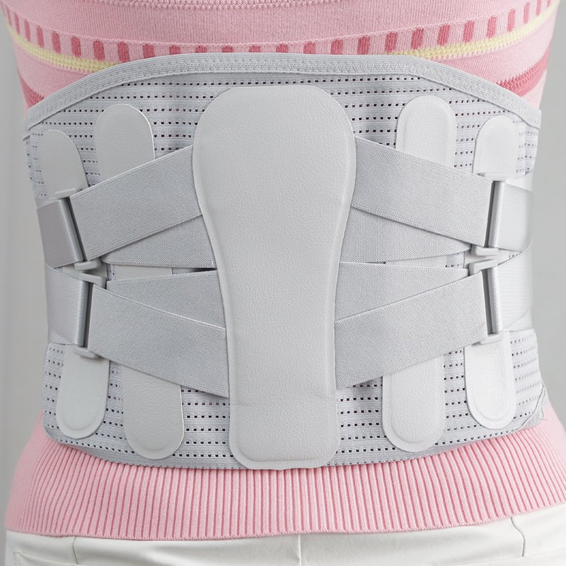 Medical Lumbar Support Waist Support Waist Belt Lumbar Support with Steel Plates Breathable Waist Brace