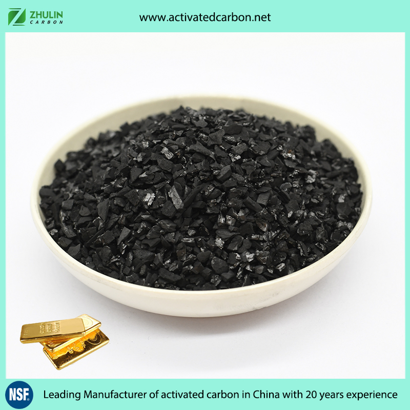Gold Mining / Water Treatment / Air Purification Granular Coal Palm Kernel Shell Nut Shell Coconut Shell Based Active Charcoal Carbon Manufacturer
