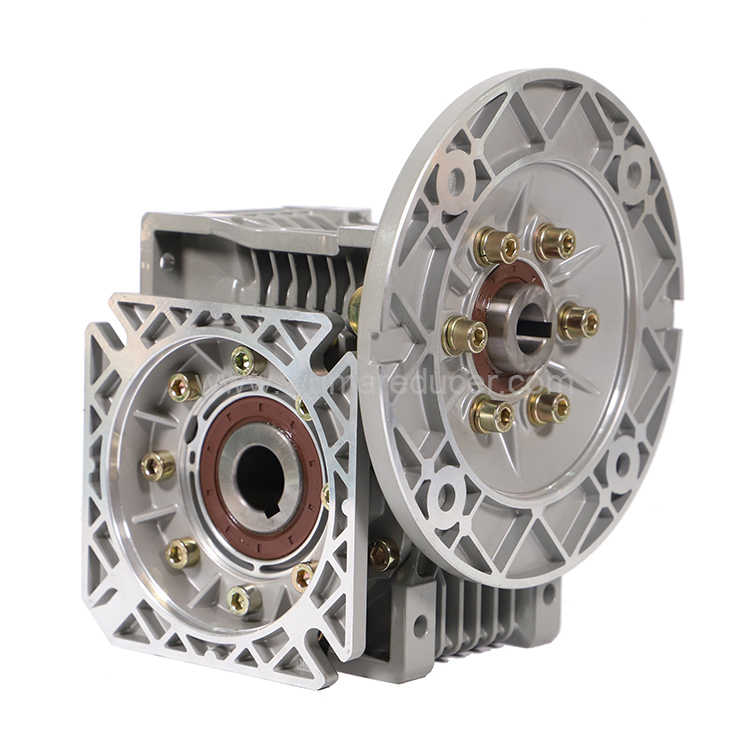 Industrial Small Worm Gearbox Reduce Speed Motor RV25 RV30 Series Gear Reducers