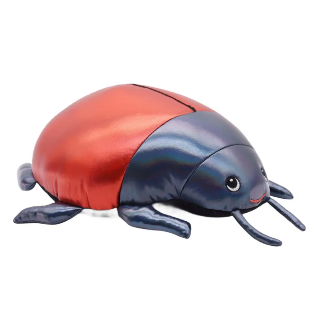 Hot-Selling Plush Shiny Toy Insect Ladybird Cartoon Animal Beetle Stuffed Kids Toys