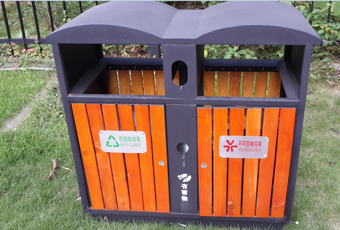 Classification Garbage Bin Street Mall Customized Sanitation Garbage Bin