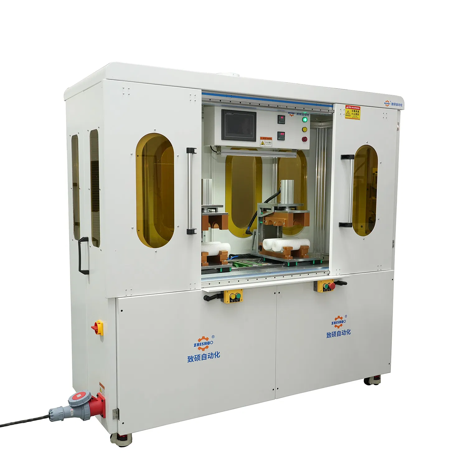 Servo Double Station Infrared Splicing Machine