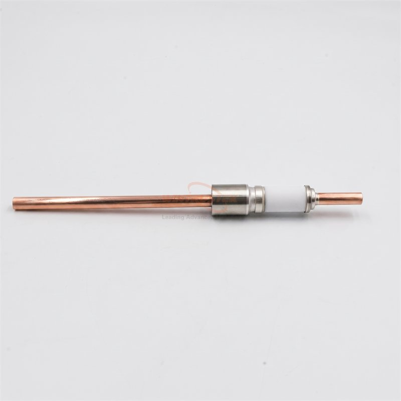 High Current Ceramic to Metal Feedthrough Electrode with Copper Rod
