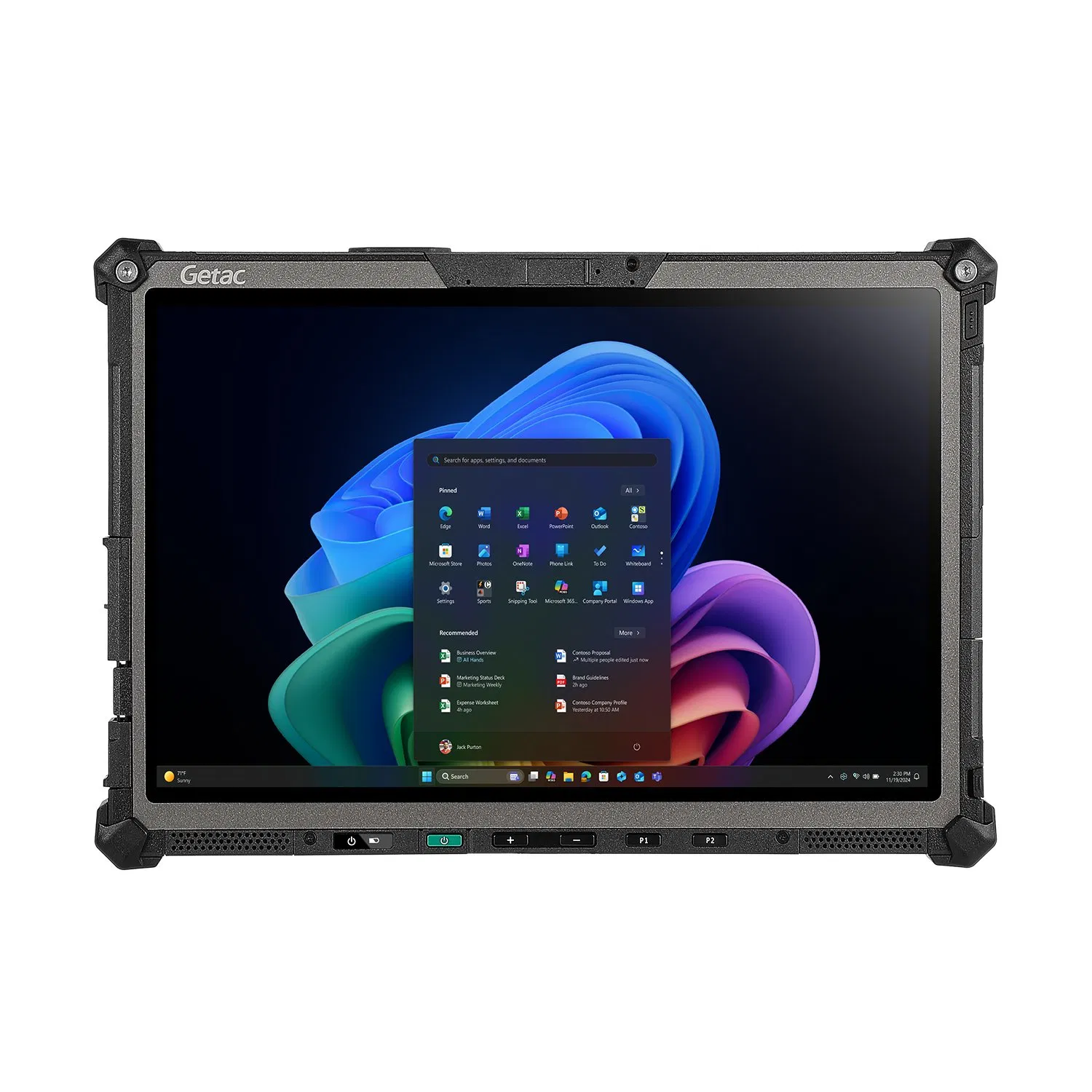 Getac F120 - 12.2 Inch Extremely Robust Tablet PC for Different Extreme Environments