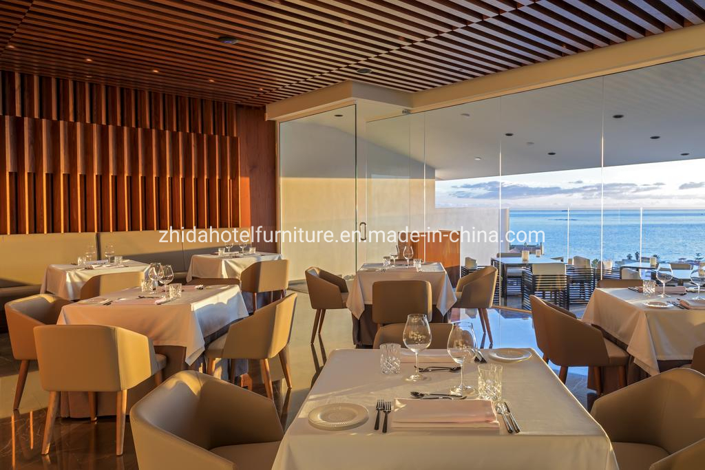 Living Room Modern Restaurant Furniture Set with Table Chair