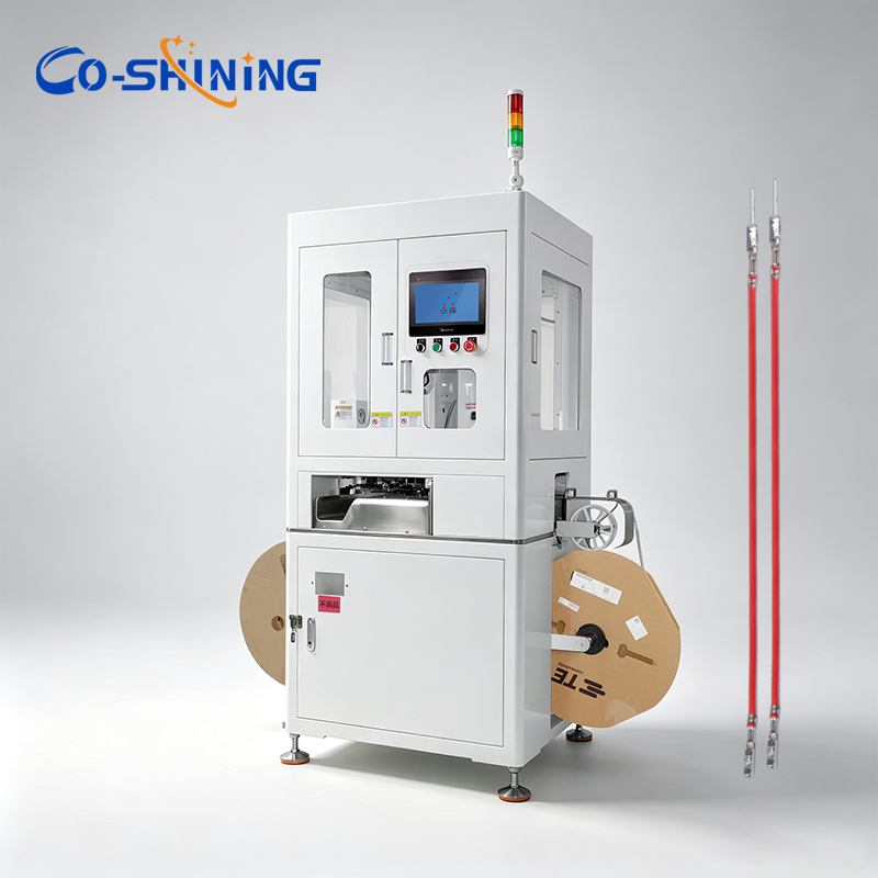 Full-Automatic Servo Double-Head Terminal Crimping Machine Production Machine Harness Production Equipment