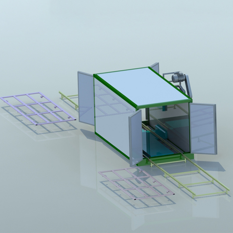 Hongyuan Manufacturer Powder Oven with Riello Gas Burner 6m Long