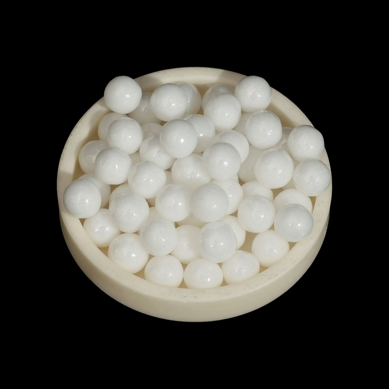 Corrosion-Resistant High-Strength Zirconium Oxide Ceramic Ball for Reactor Bed with Low-Water-Absorption
