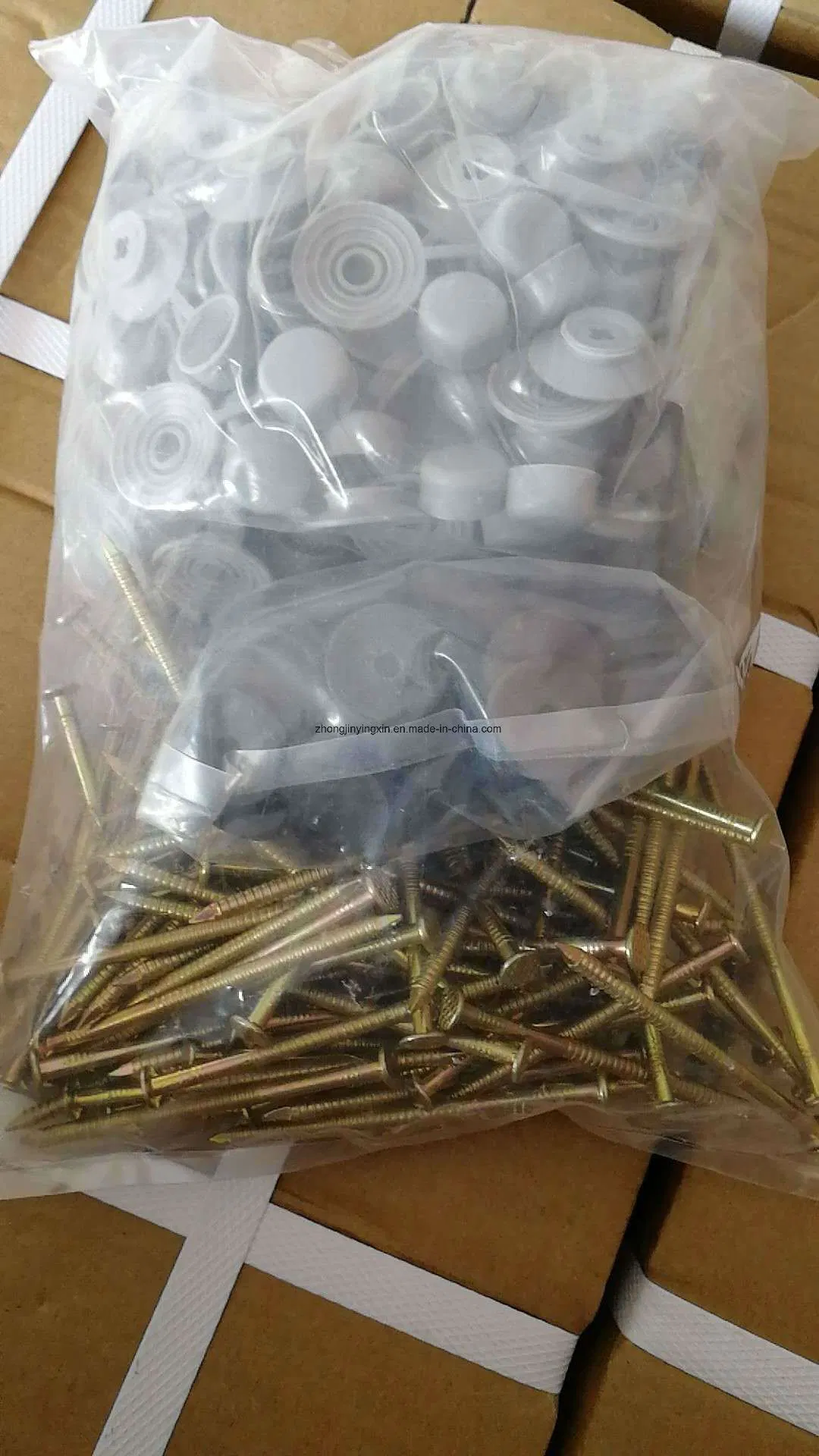 Lowest Price 65mm 75mm 100mm Roofing Screws Nails Washer and Caps