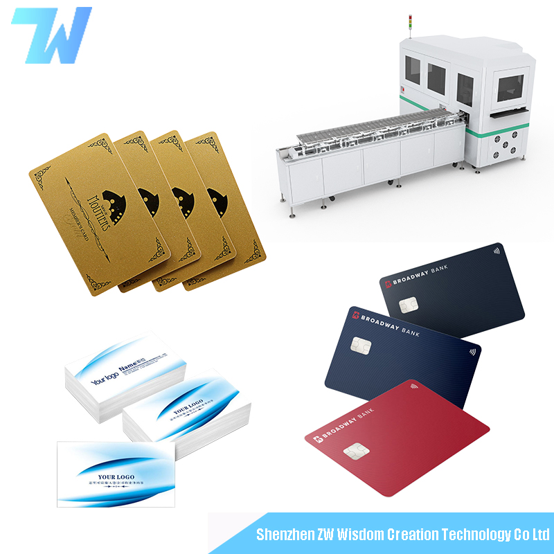 Rofessional PVC Smart Bank Card Making Equipment Cutting Machine