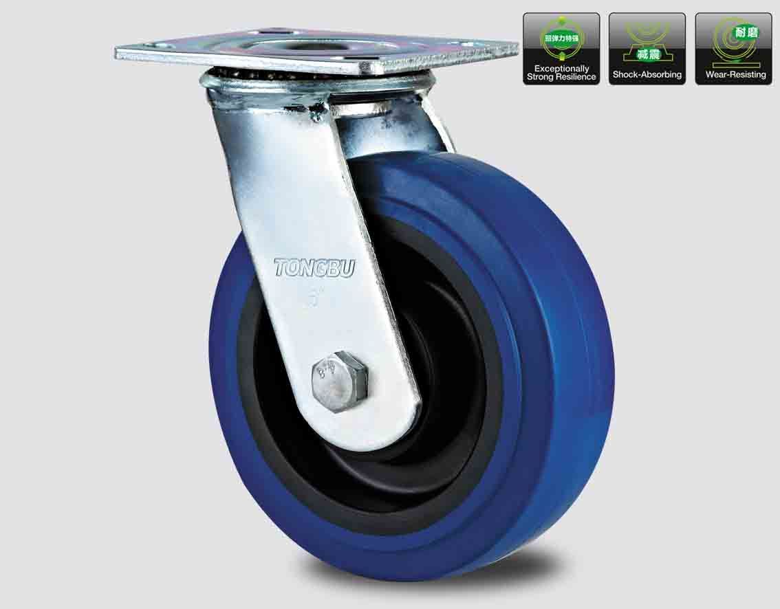 Heavy-Duty Extreme Rubber Caster